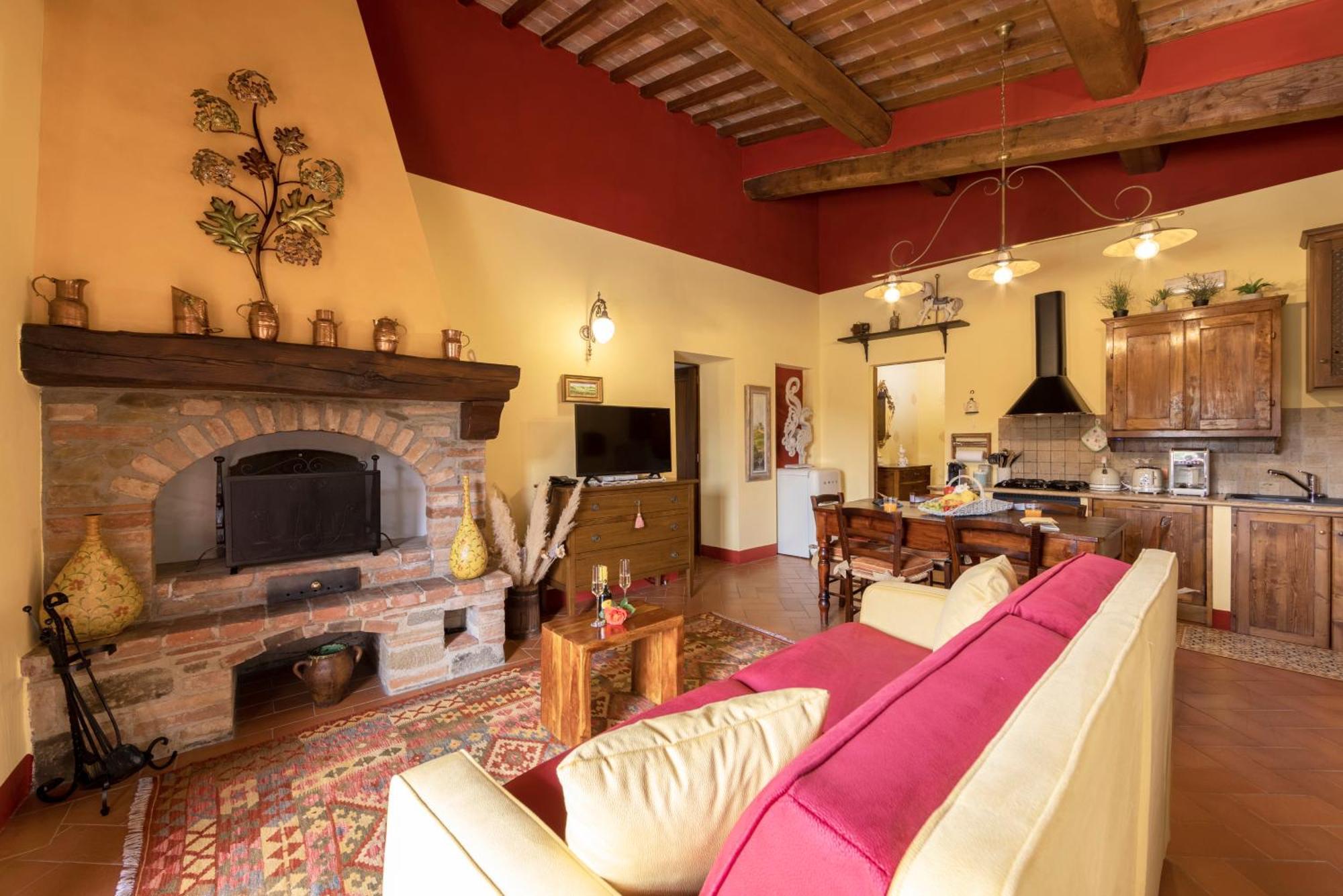 Podere La Casina Country Chic Rigomagno Екстер'єр фото