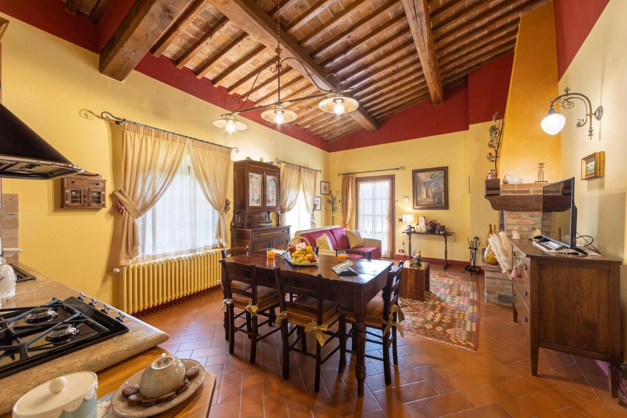 Podere La Casina Country Chic Rigomagno Екстер'єр фото