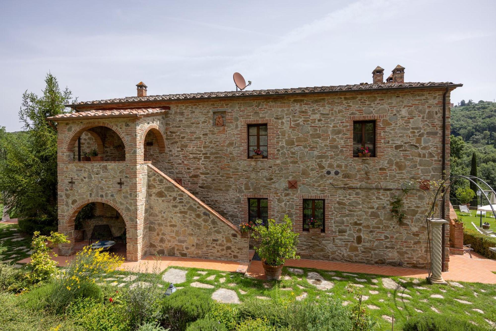 Podere La Casina Country Chic Rigomagno Екстер'єр фото