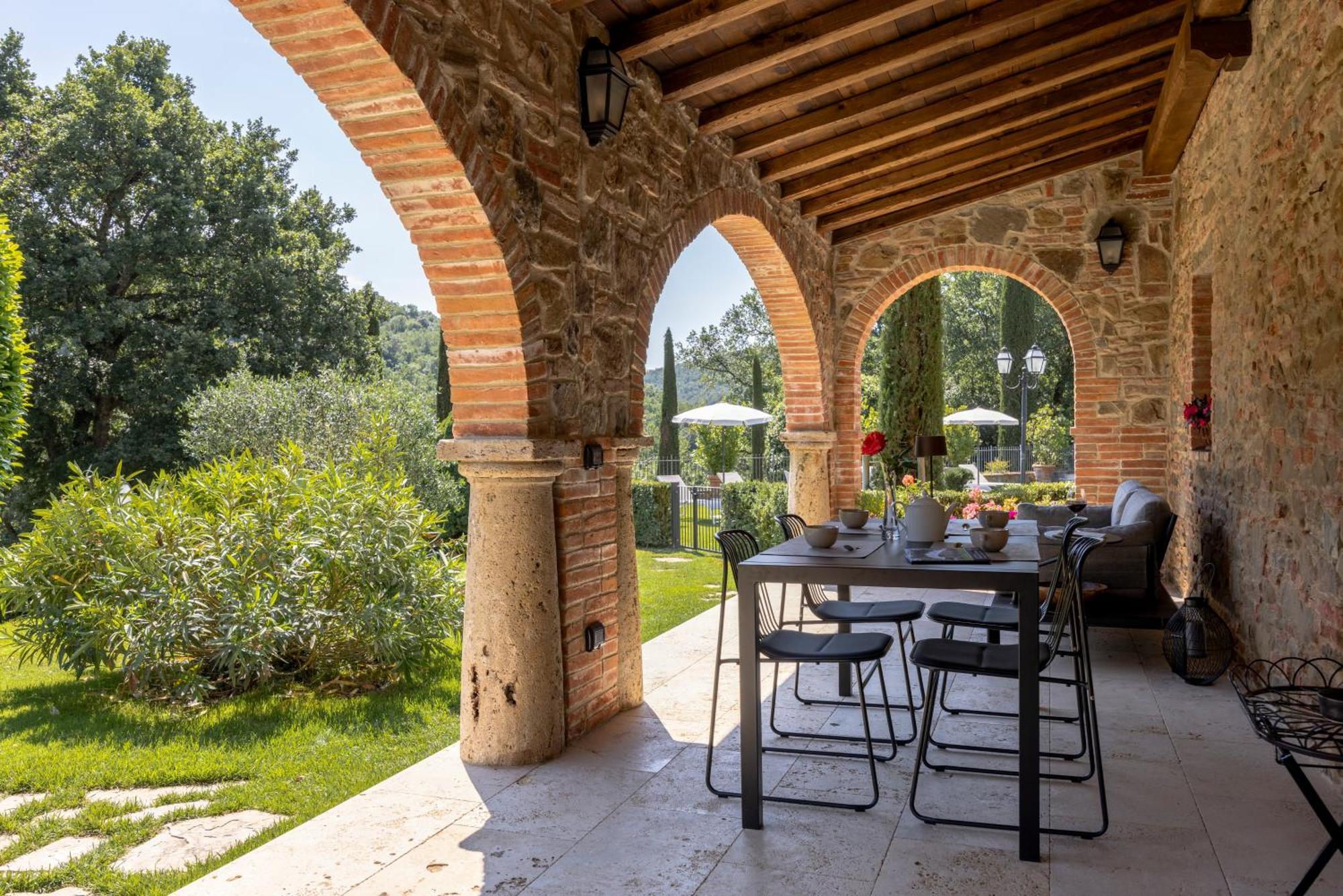 Апартаменти Podere La Casina Country Chic Rigomagno Екстер'єр фото