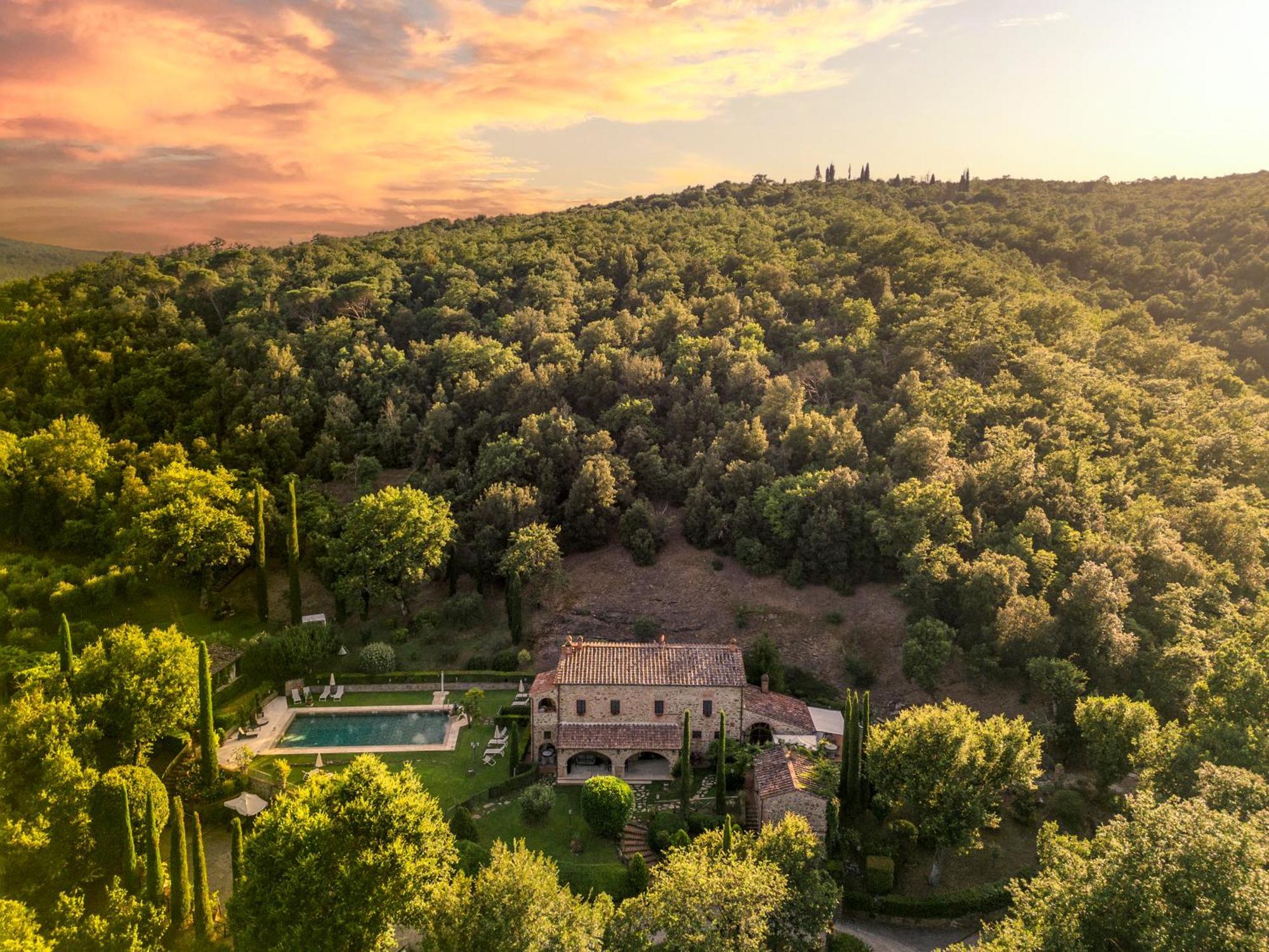 Podere La Casina Country Chic Rigomagno Екстер'єр фото